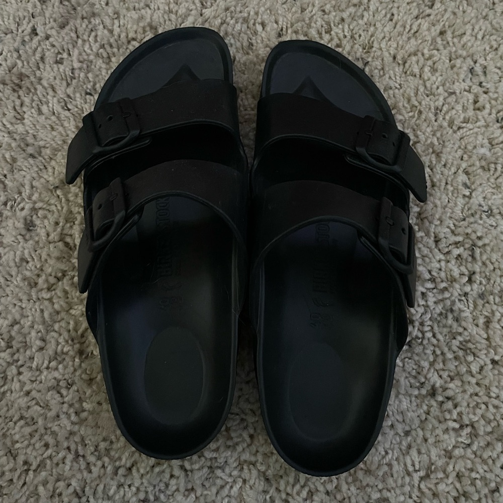 Black Birkenstocks